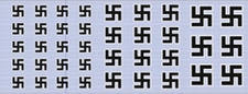 DM DECALS 7090  Swastika's  1:72