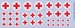 DM DECALS 7006  Rode Kruis rond 1:72