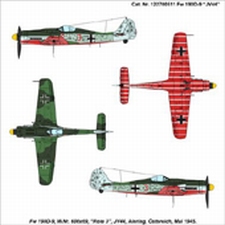 AIRPOWER 700511  Focke Wulf 190D-9  1:87