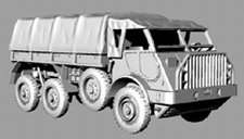 DM 1608  Daf YA-328 Artillerietrekker    1:160