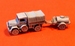 DM 1604  Daf YA-126 Wapendrager met wateraanhanger   1:160